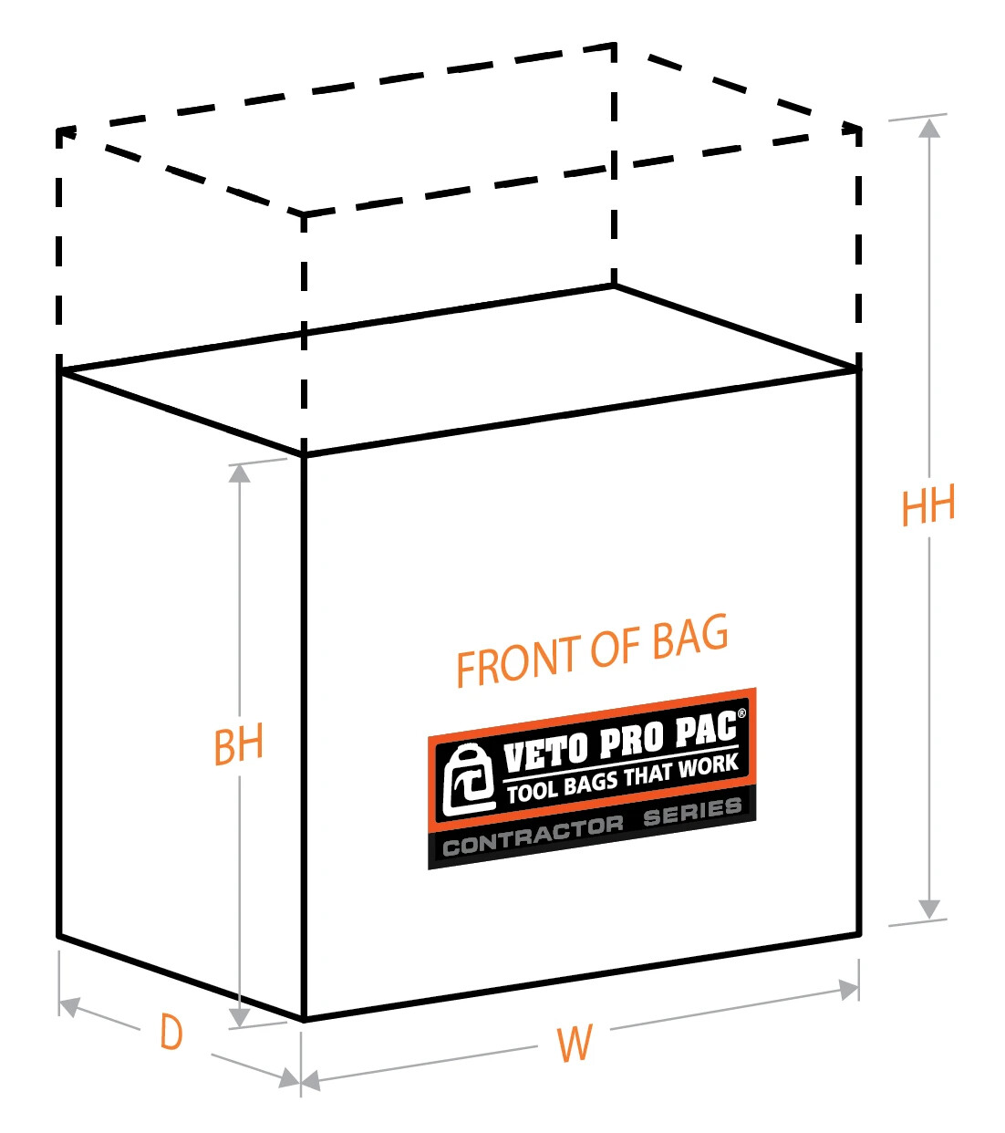 Veto Pro Pac OT-XL Extra Large Open Top Tool Bag gallery