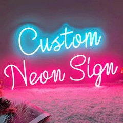 Customised Neon LED Light Sign, Night Light, Wedding Neon Signs, Shop Signages