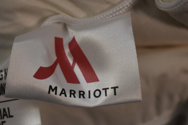 Marriott Down Feather Pillow Insert White Rectangle Non-Standard Bedroom 26x20 gallery