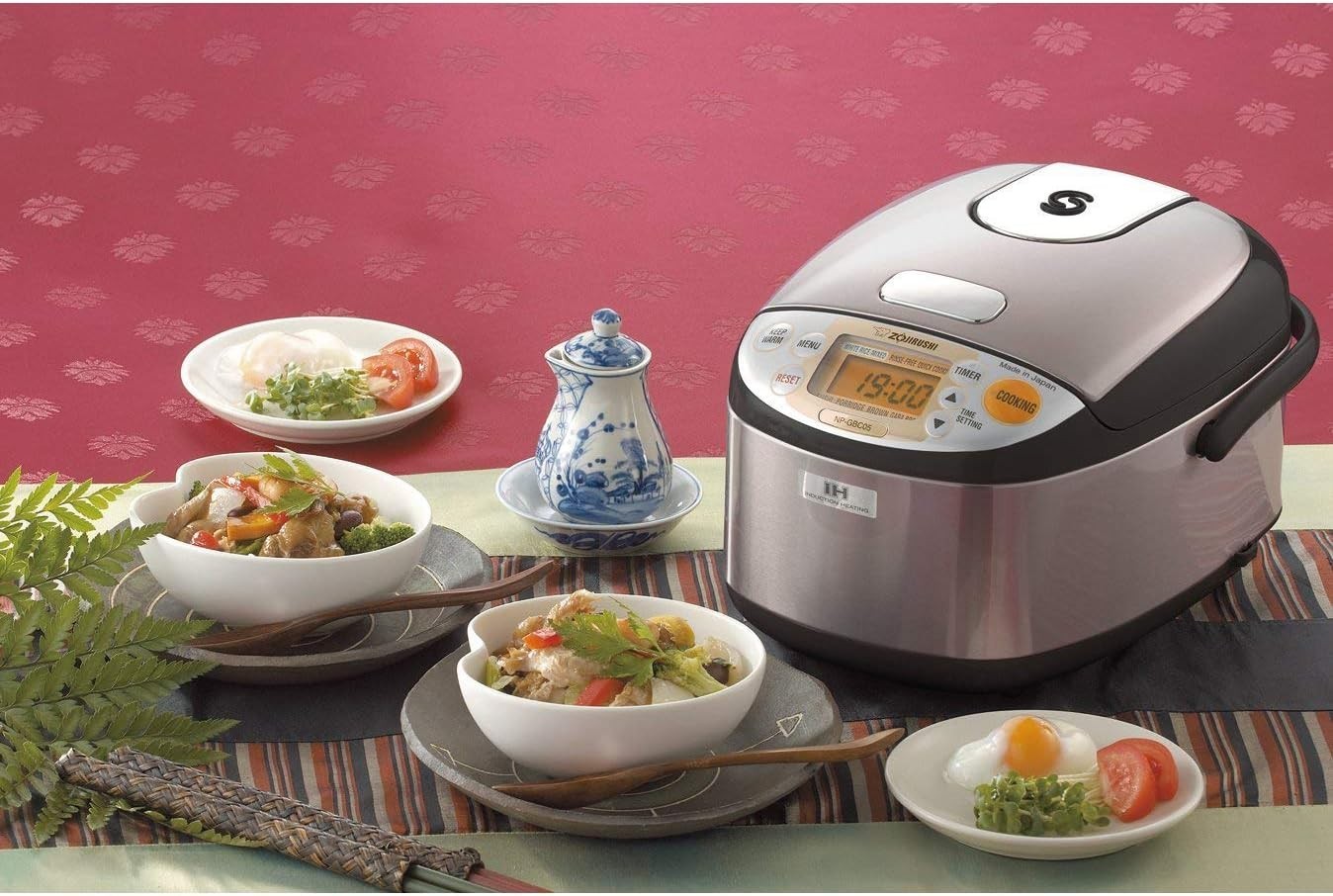 NP-GBC05XT Induction Heating System Rice Cooker and Warmer, 0.54 L, Stainless Da gallery