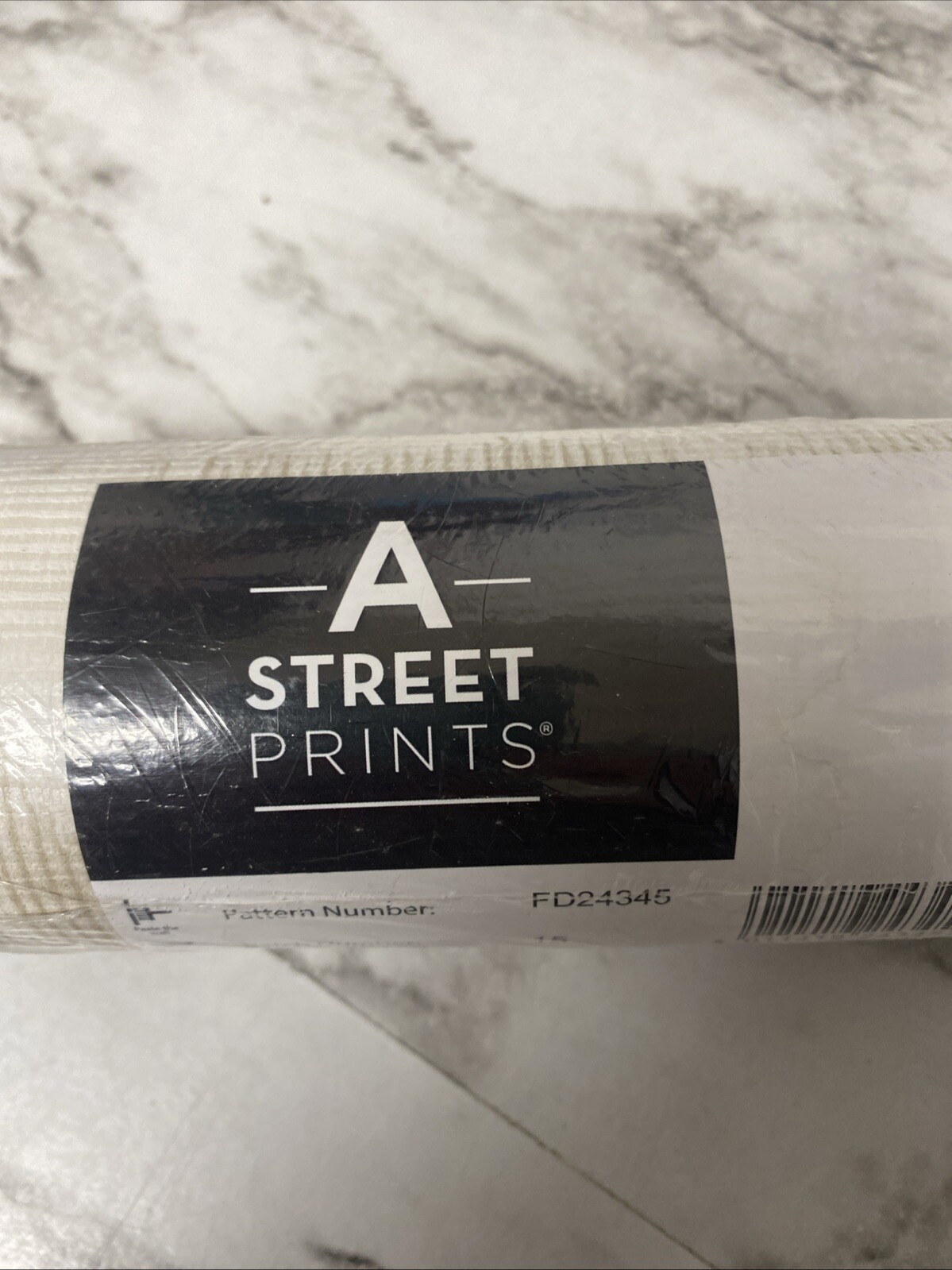 A-Street Prints Strippable Roll Serendipity Beige Shibori (Covers 56.4 sq ft) gallery