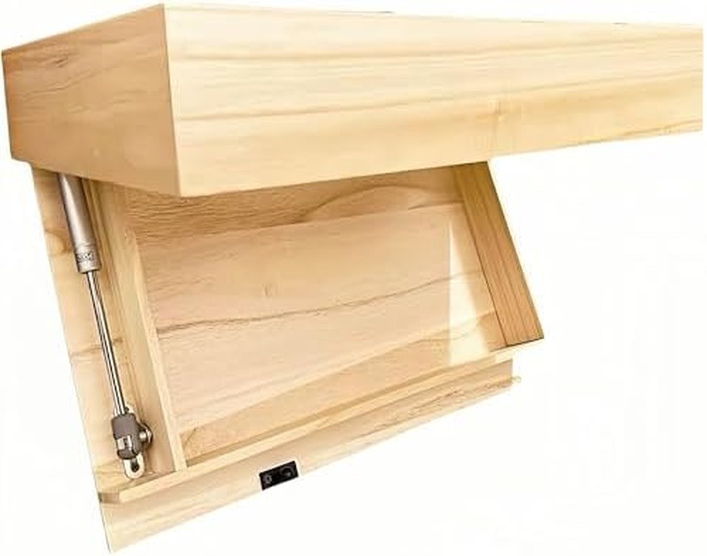 Concealed Gun Floating Shelf with Hidden Drawer,Safe Storage