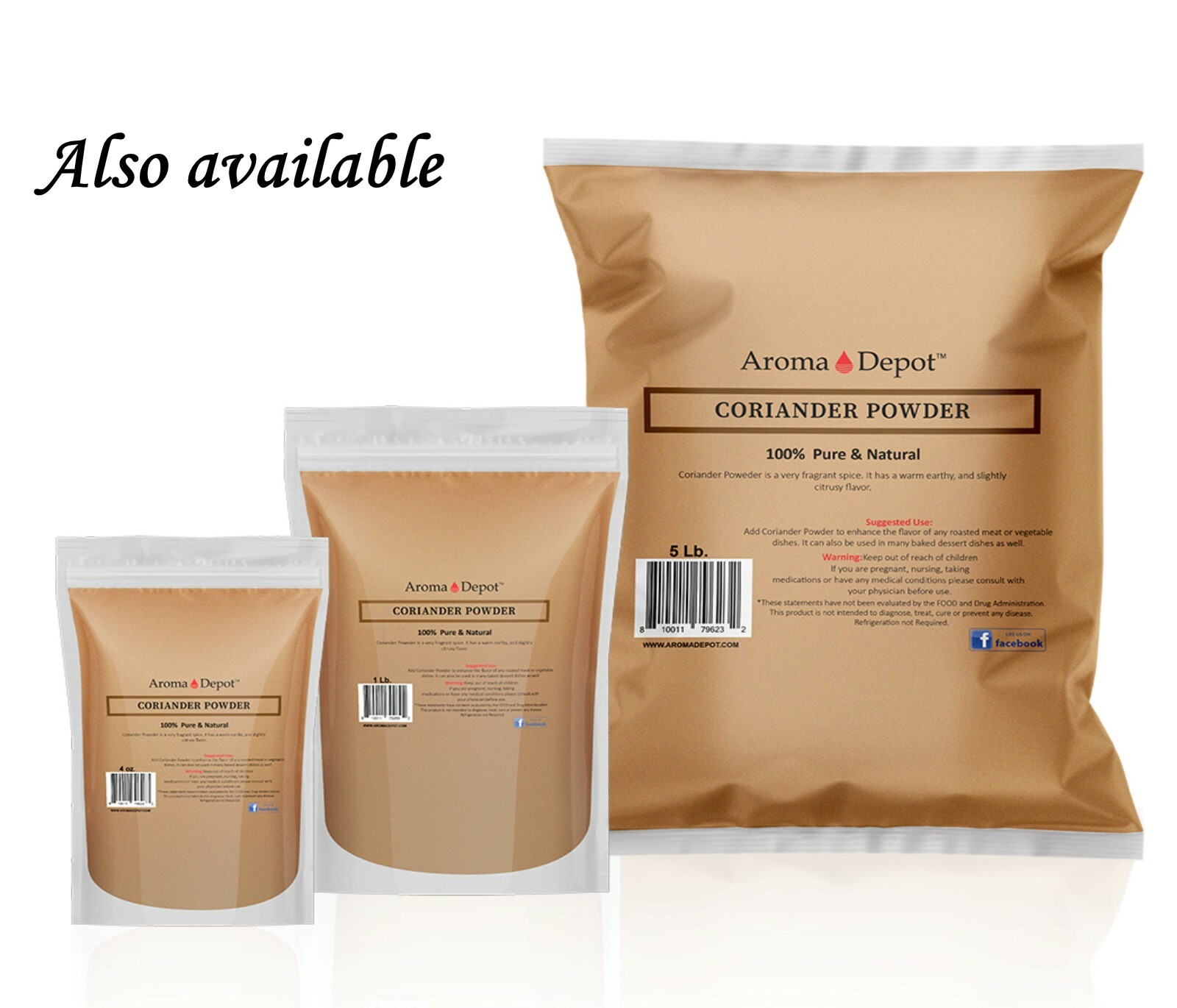 Coriander Ground Powder 1oz up to 15 lb Cilantro en Polvo Fresh Spices Herbs gallery
