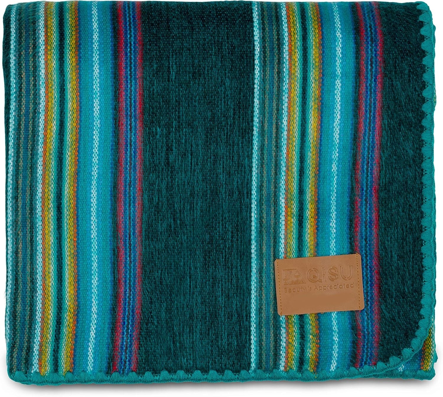 QISU Soft Alpaca Blanket Throw 85x65 | Warm Breathable Hypoallergenic Comfort gallery