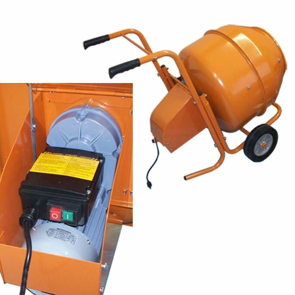 5 Cubic Feet Wheel Barrow Portable Cement Concrete Mixer gallery