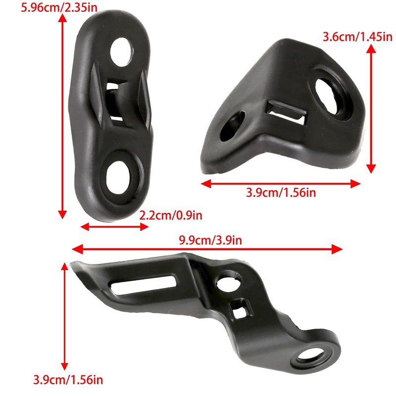 Fairing All Fixed Support Bracket Plastic Black Motorbike with Honda CBR1000R... gallery