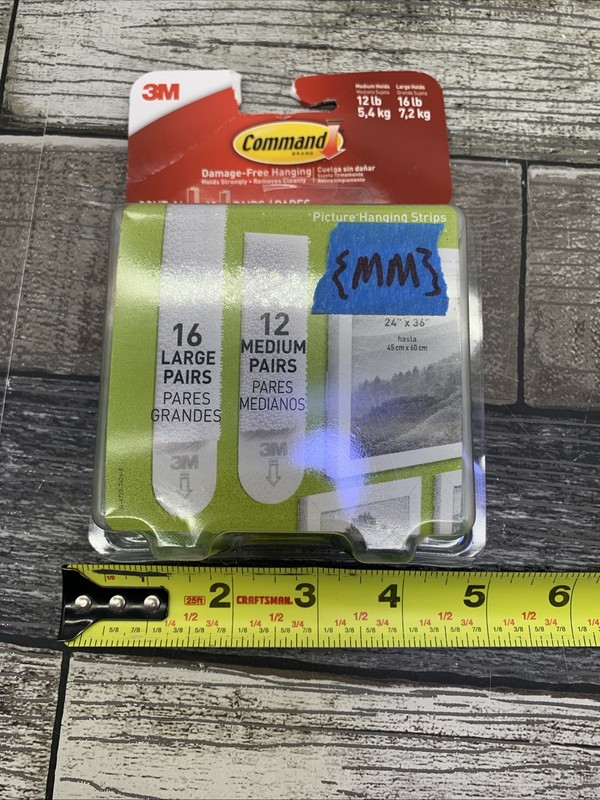 3M Command Picture Hanging Strips Mega Pack (1720928es) {43} gallery