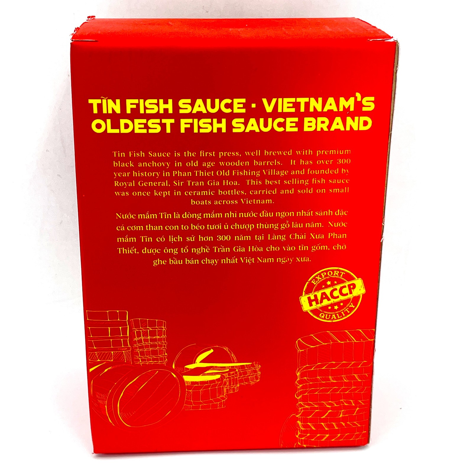 Tin Fish Sauce 16.9oz/500ml gallery