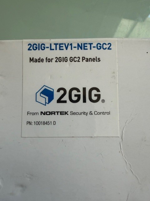 2Gig Alarm communicator 4G LTE Cell Radio with SecureNet 2GIG-LTEV1-NET-GC2 gallery