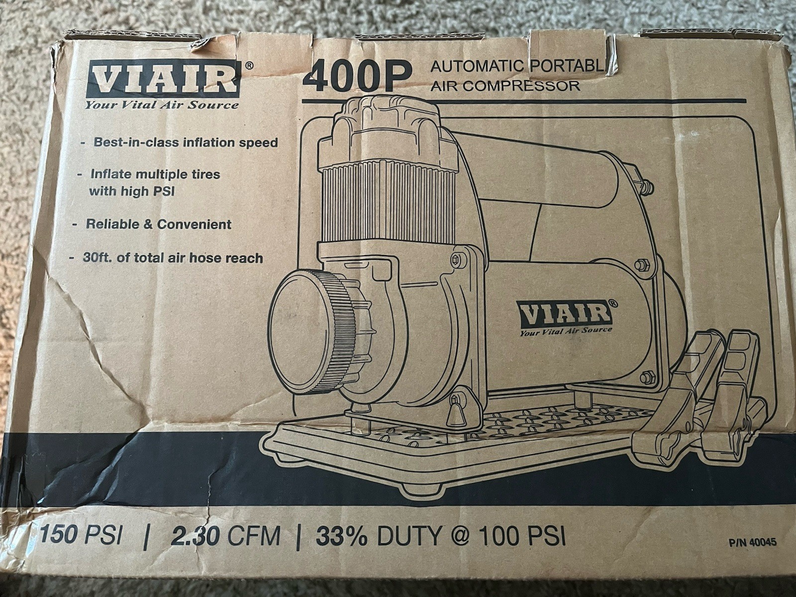 VIAIR 40045 Portable Air Compressor Kit gallery