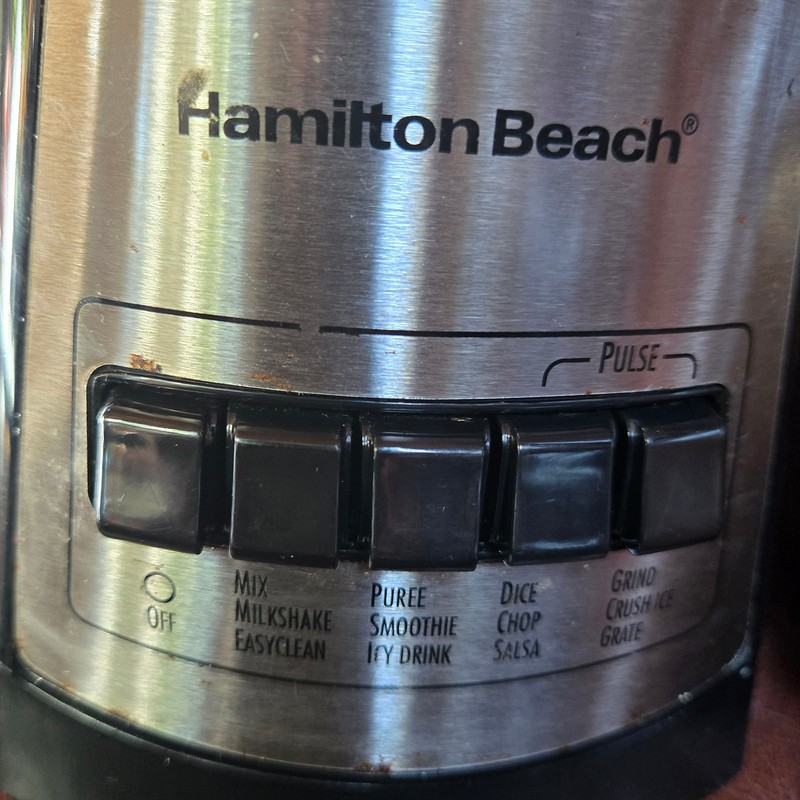 Hamilton Beach Multiblend 48 Oz Blender with 3 Cup Chopper Model 58159 Tested gallery