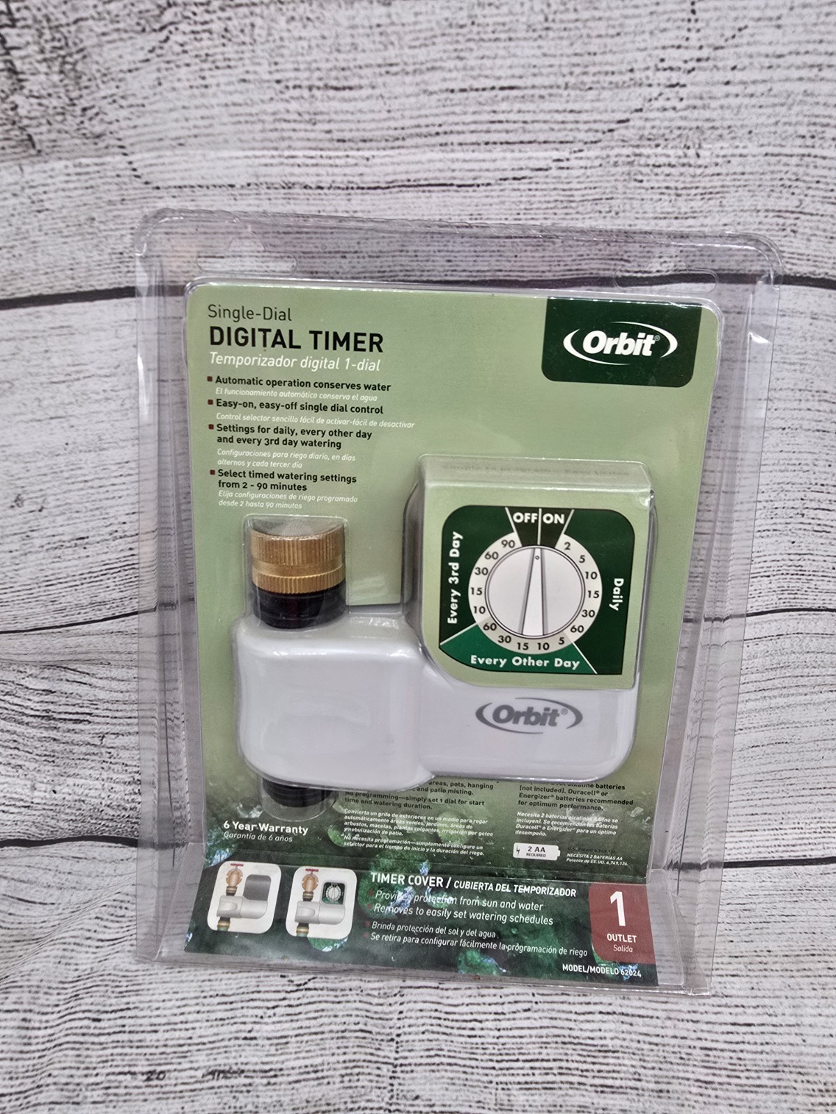 Orbit 62024 One Outlet Single-Dial Hose Faucet Timer – Watering Sprinkler Timer gallery