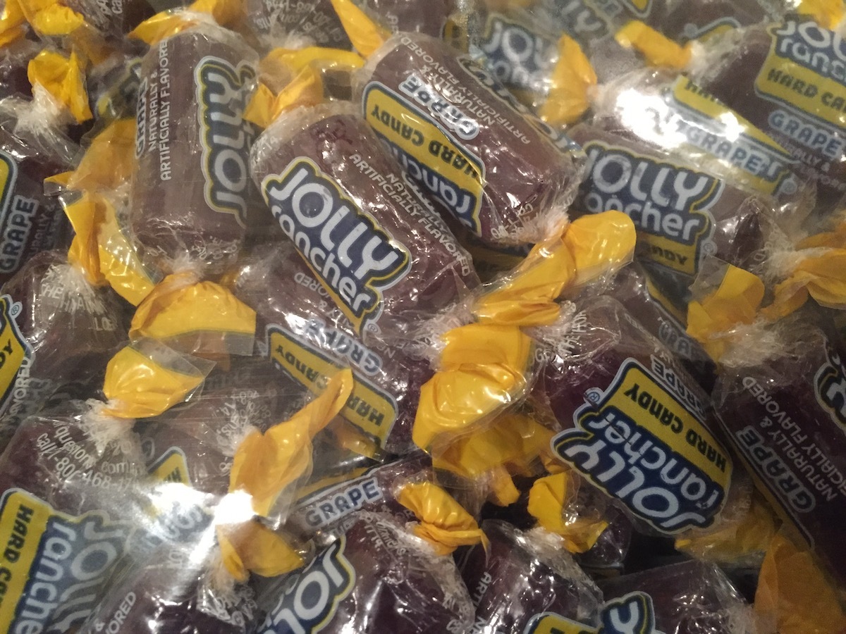 JOLLY RANCHERs Grape HARD CANDY 2 POUNDS LBs FRESH Purple wedding party Fresh gallery