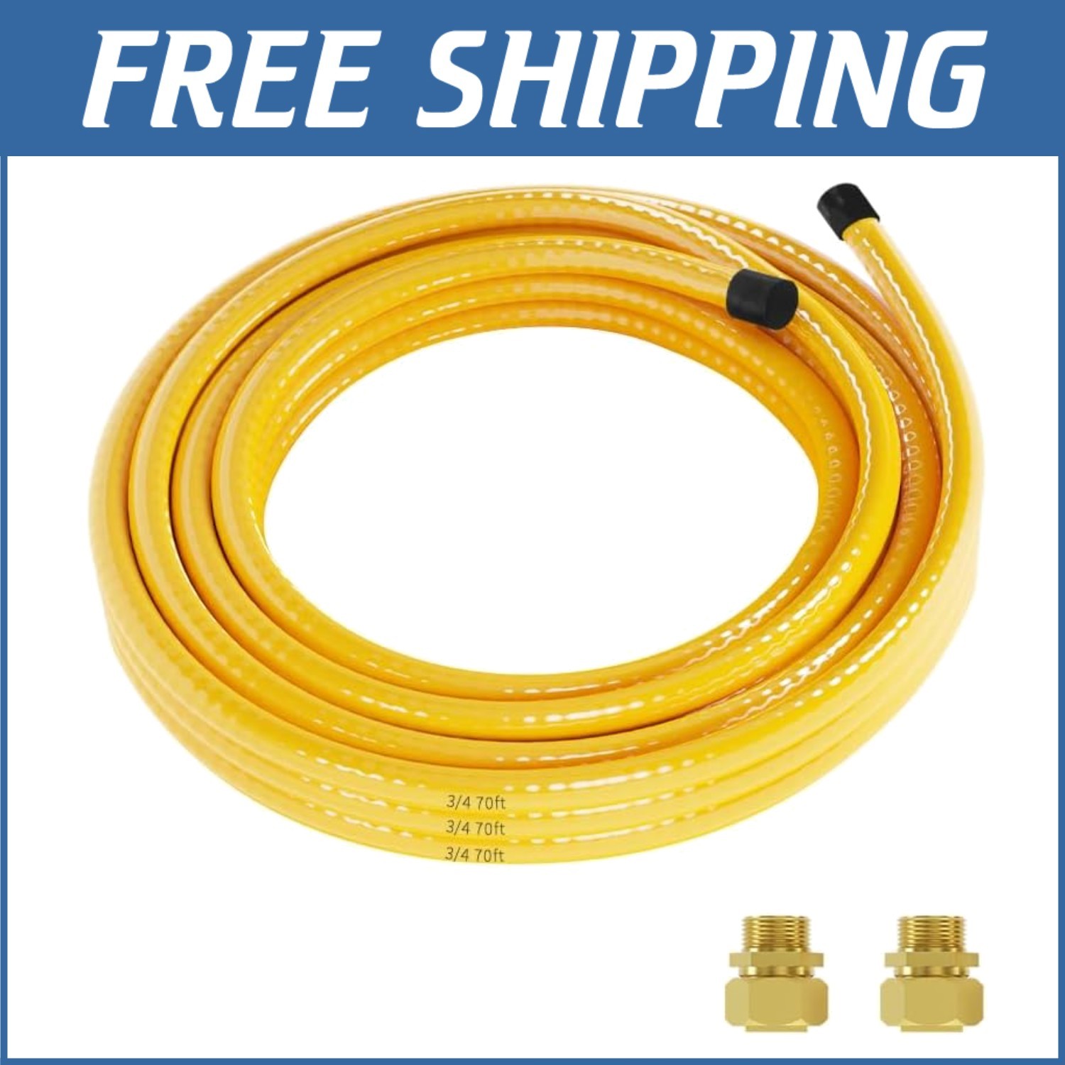High-Quality 70FT Propane Natural Gas Line with Safety Features & Adaptability gallery
