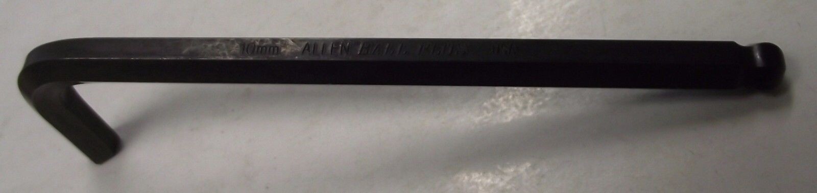 Allen 59116 10mm Long Arm L Hex Key With Ball-Plus Ball End USA gallery