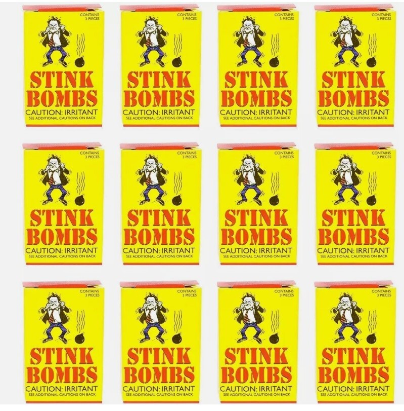 36 STINK BOMBS -Way Better Than FART SPRAY! Gross Stinky Disgusting Smell-Prank gallery