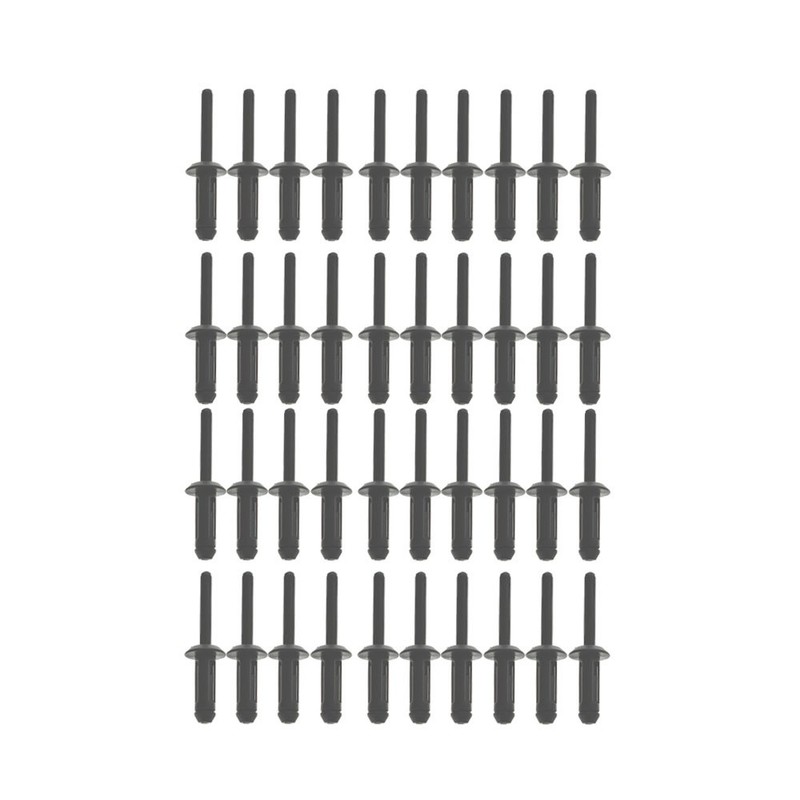 W/ 40 Poly Rivets 41 Pcs Assorted Plastic Riveter Rivet Gun Quick Set Hand Tool gallery