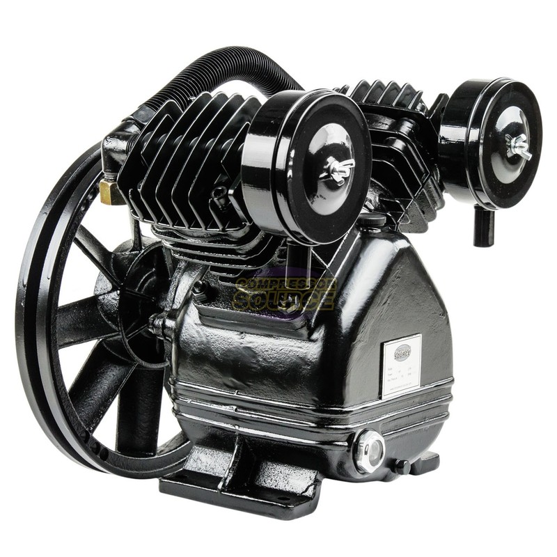 3 HP Replacement Air Compressor Pump Single Stage V Style Twin Cylinder 2 Piston gallery