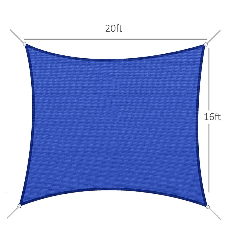 Triangle, Rectangle or Square Sun Shade Sail, Outdoor Patio Canopy Shelter gallery