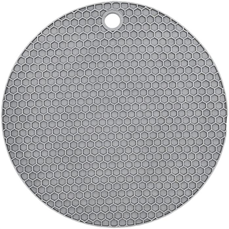 ColourTree 3.15" Silicone Round 4 Piece Trivet Mats, Silicone Pot Holders gallery