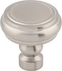 Top Knobs TK880BSN Brixton Rimmed Knob 1 1/4" Brushed Satin Nickel gallery