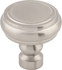 Top Knobs TK880BSN Brixton Rimmed Knob 1 1/4″ Brushed Satin Nickel