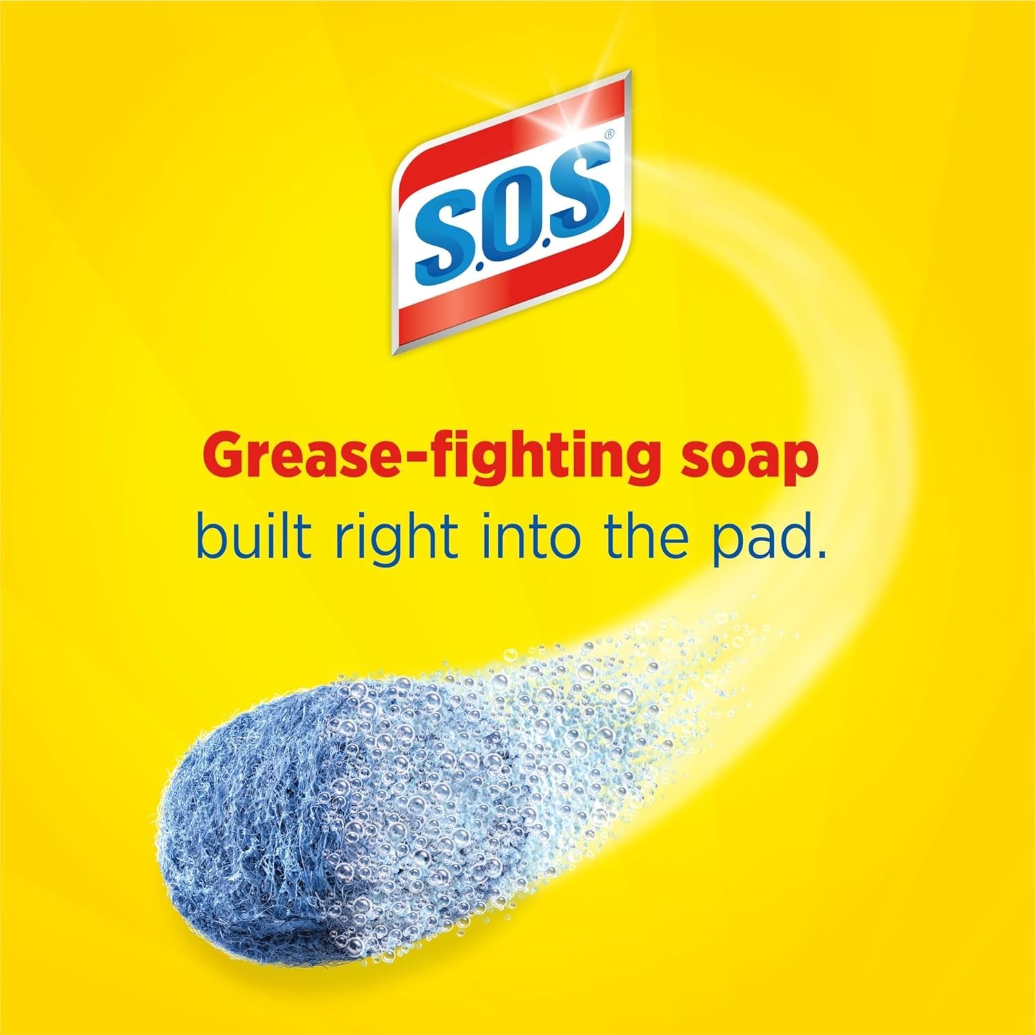 S.O.S Steel Wool Soap Pads, 18 Count gallery