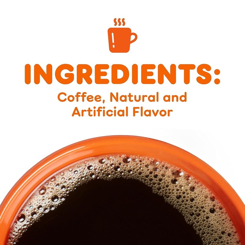 Dunkin Turtle Love Flavored Coffee K-Cup Pods 10ct Pack of 6 Dark Roast 60 Pods gallery