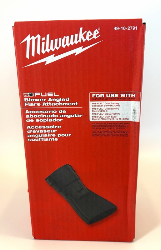 Milwaukee Blower Angled Flare Attachment Model 49-16-2791 gallery