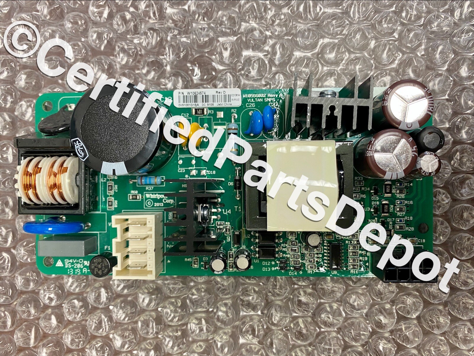 New OEM Whirlpool Refrigerator Power Control Board WPW10624574 / W10624574 gallery