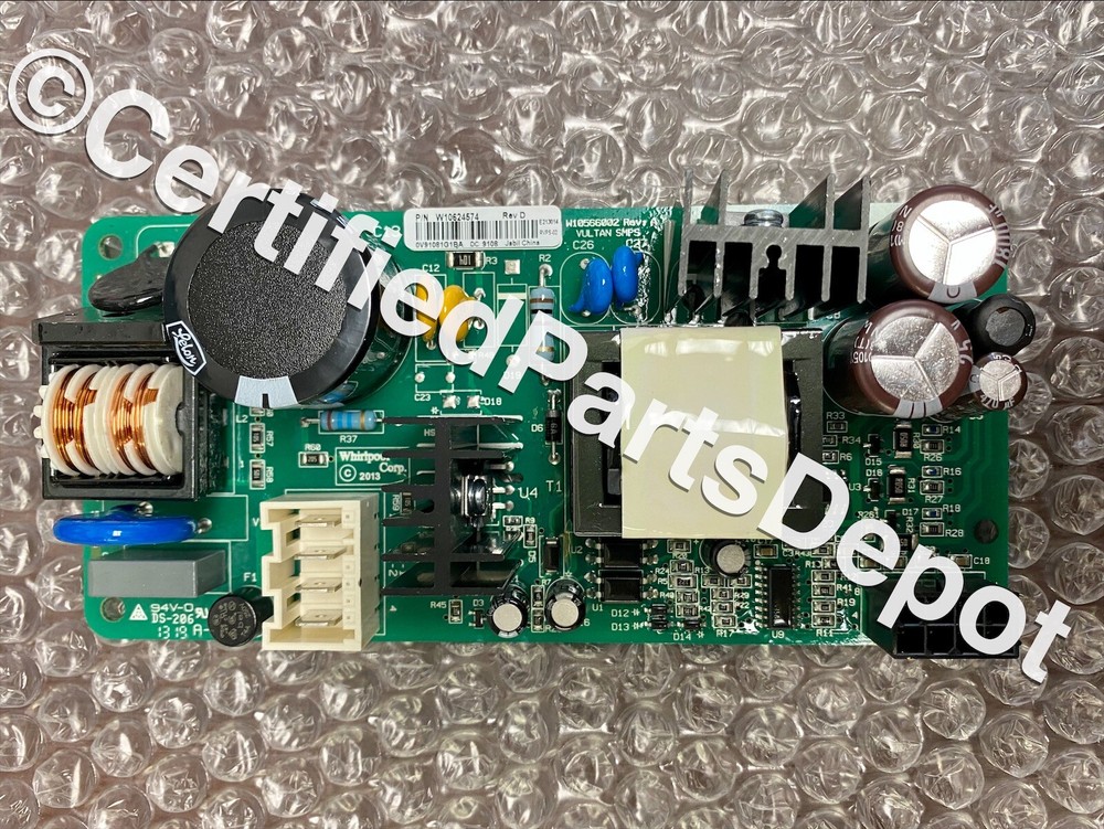 New OEM Whirlpool Refrigerator Power Control Board WPW10624574 / W10624574