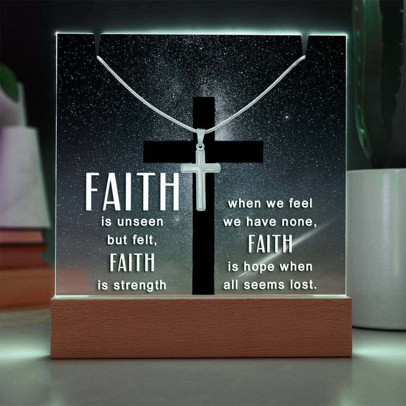 Religious Plaque & Cross Gift Set, Christian Gifts, confirmation gift gallery