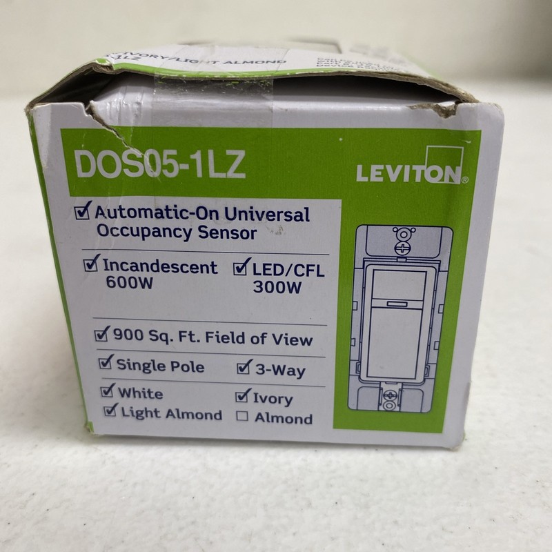 Leviton Decora, In-Wall Motion Sensor Light Motion Activated Auto-On/Auto-Off gallery