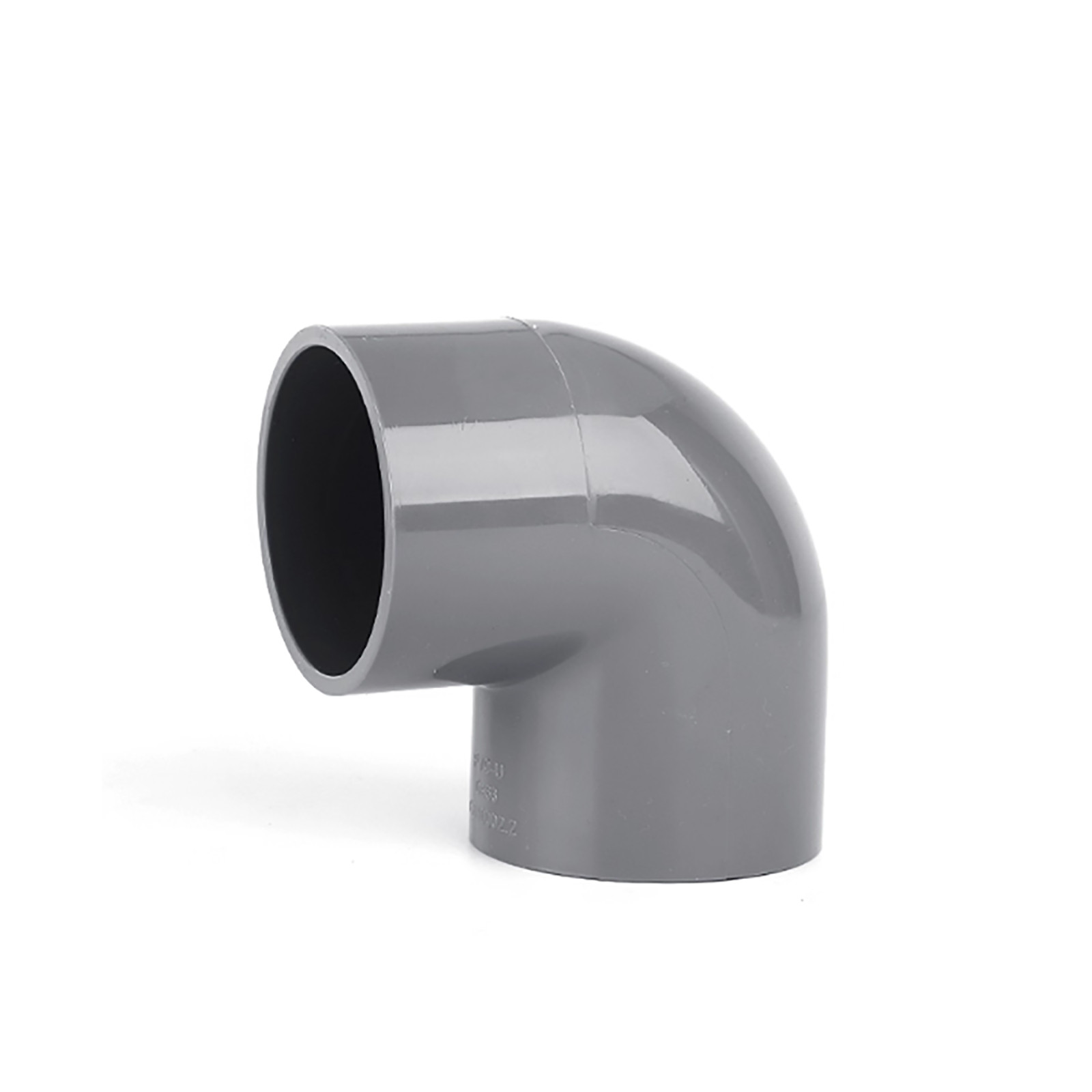 90 Degree PVC Pipe Fitting Elbow Coupling Adapter Grey 20mm 25mm 32mm ~ 160mm gallery