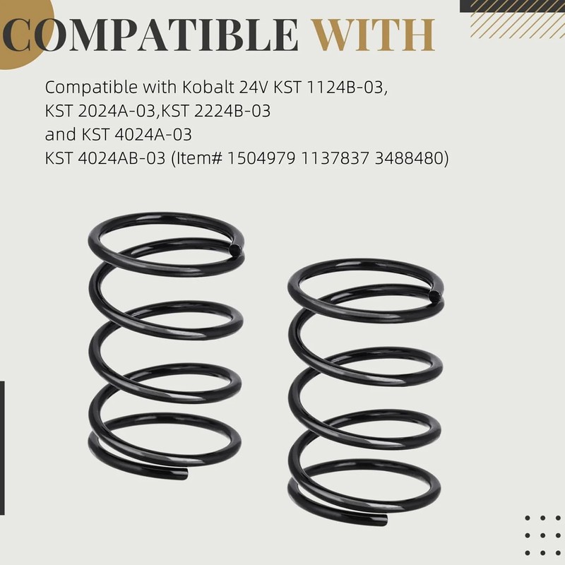 Replacement Trimmer Spring with Kobalt 24V KST 2224B-03,KST 1124B-03,KST 2024A-0 gallery