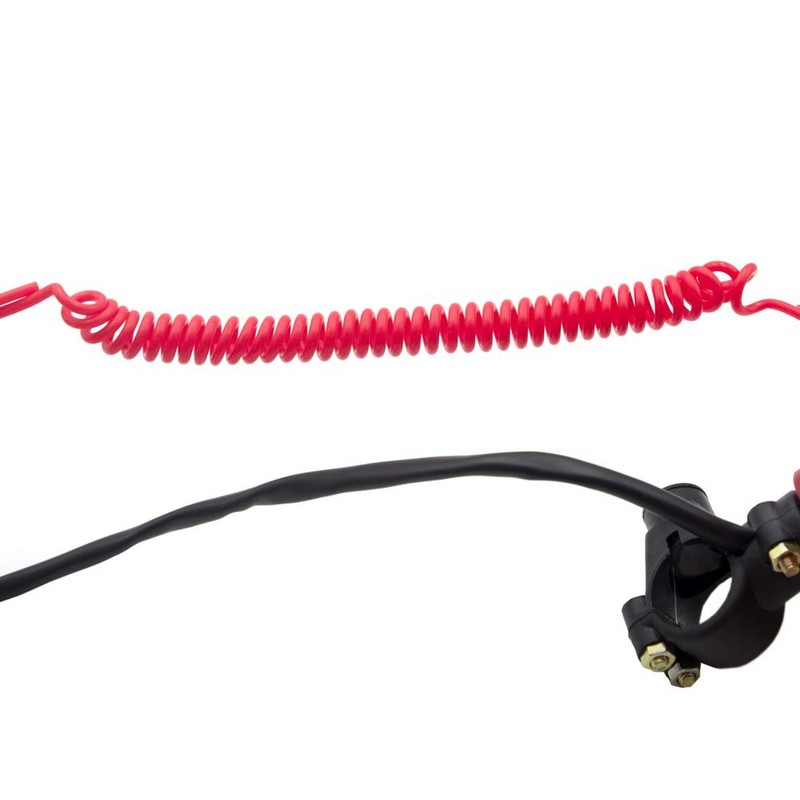 Royitay Kill Switch for 50cc 70cc 90cc 110cc 125cc 150cc 200cc 250cc ATV red gallery