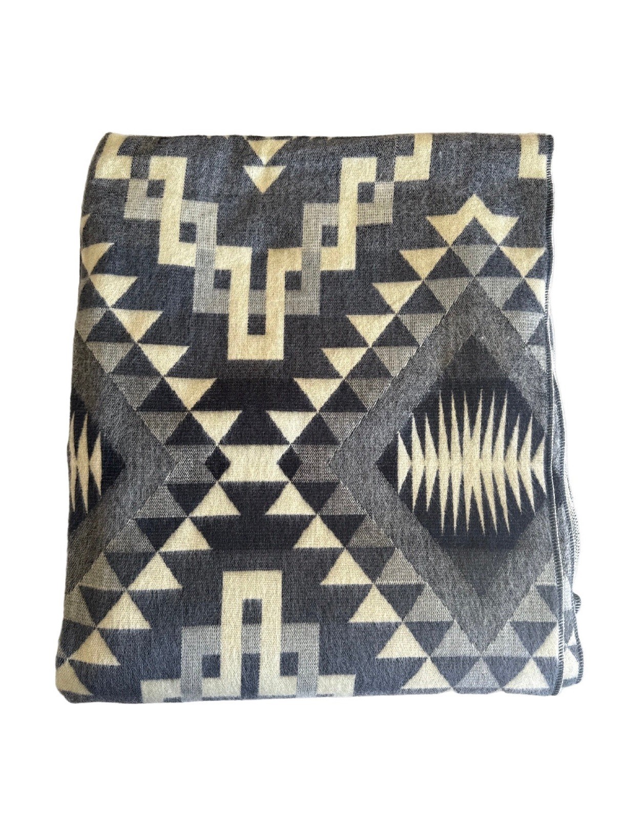 Alpaca Blanket - Cozy Colorful Native Pattern Throw - Made in Ecuador - 202618 gallery