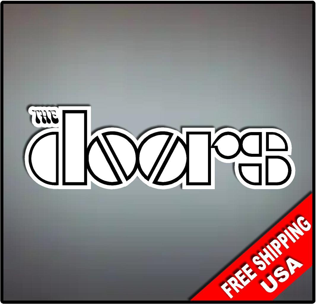 The Doors Vinyl Wall logo Decal Sticker Metal Classic Rock Band gallery