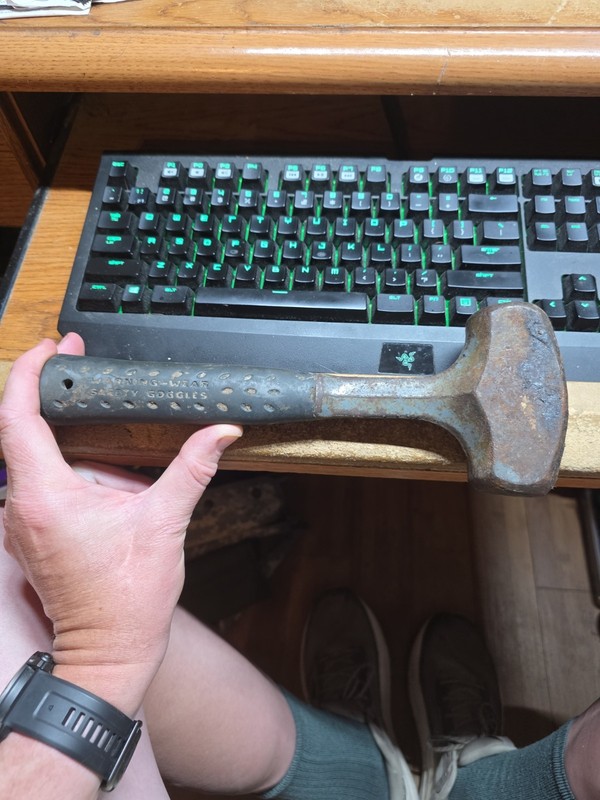 Estwing B3-3LB Drilling Sledge Hammer 3 lbs. - Nylon Grip Handle - USA gallery
