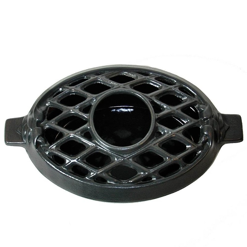 John Wright Company, Inc. John Wright Company Steamer - 3 Qt Black Matte-Lattice gallery