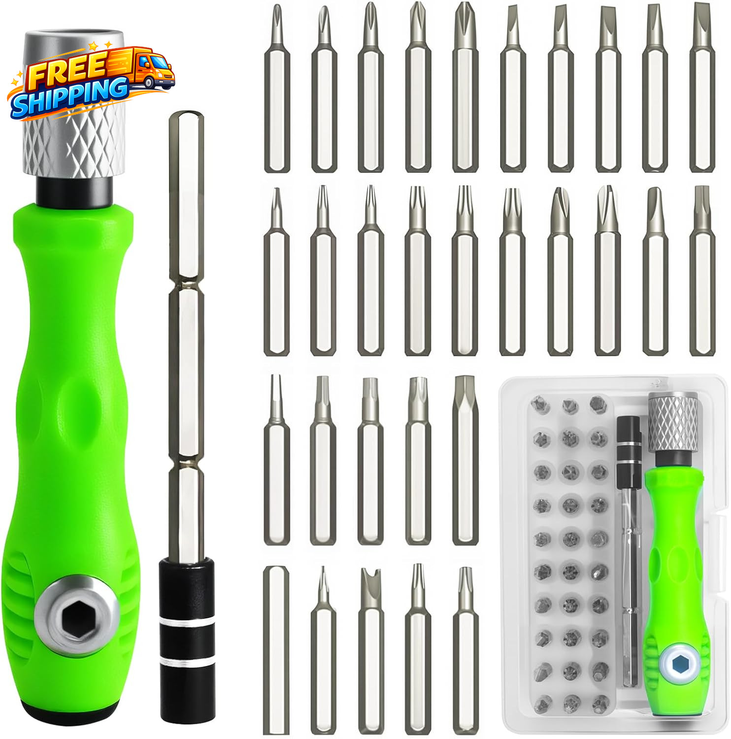 32 in 1 Small Precision Screwdriver Set Magnetic Mini Screwdriver Set Profession gallery