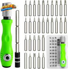 32 in 1 Small Precision Screwdriver Set Magnetic Mini Screwdriver Set Profession