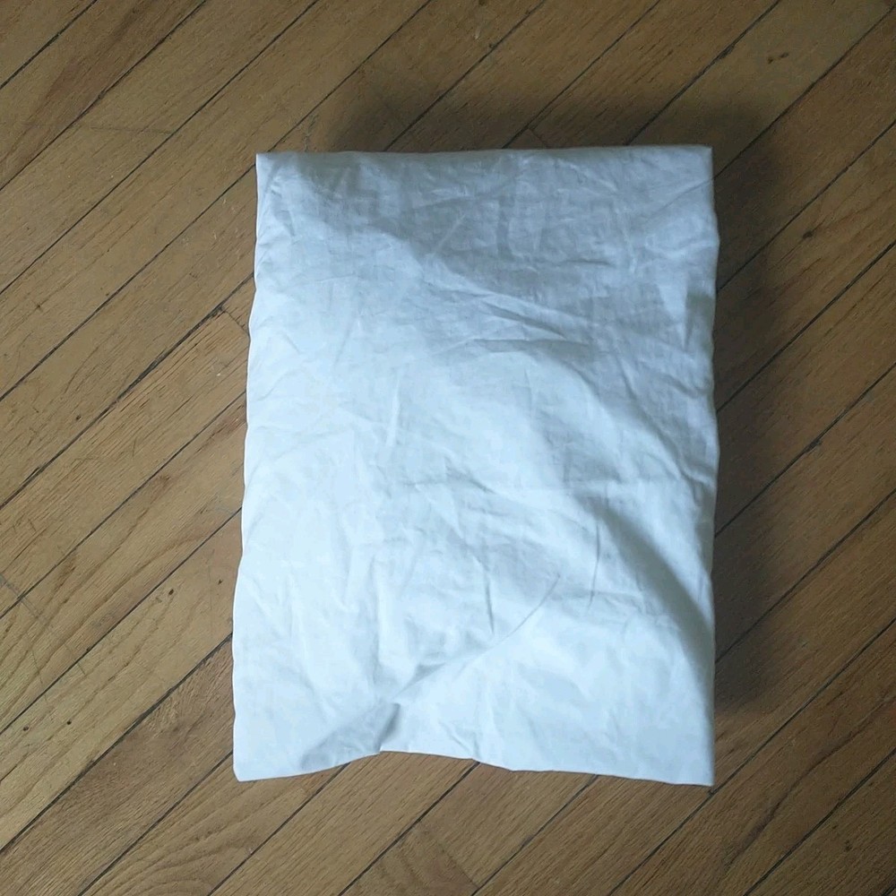 Frette 1860 Full Double Fitted Sheet White Bedding Italy