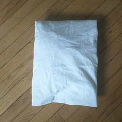 Frette 1860 Full Double Fitted Sheet White Bedding Italy
