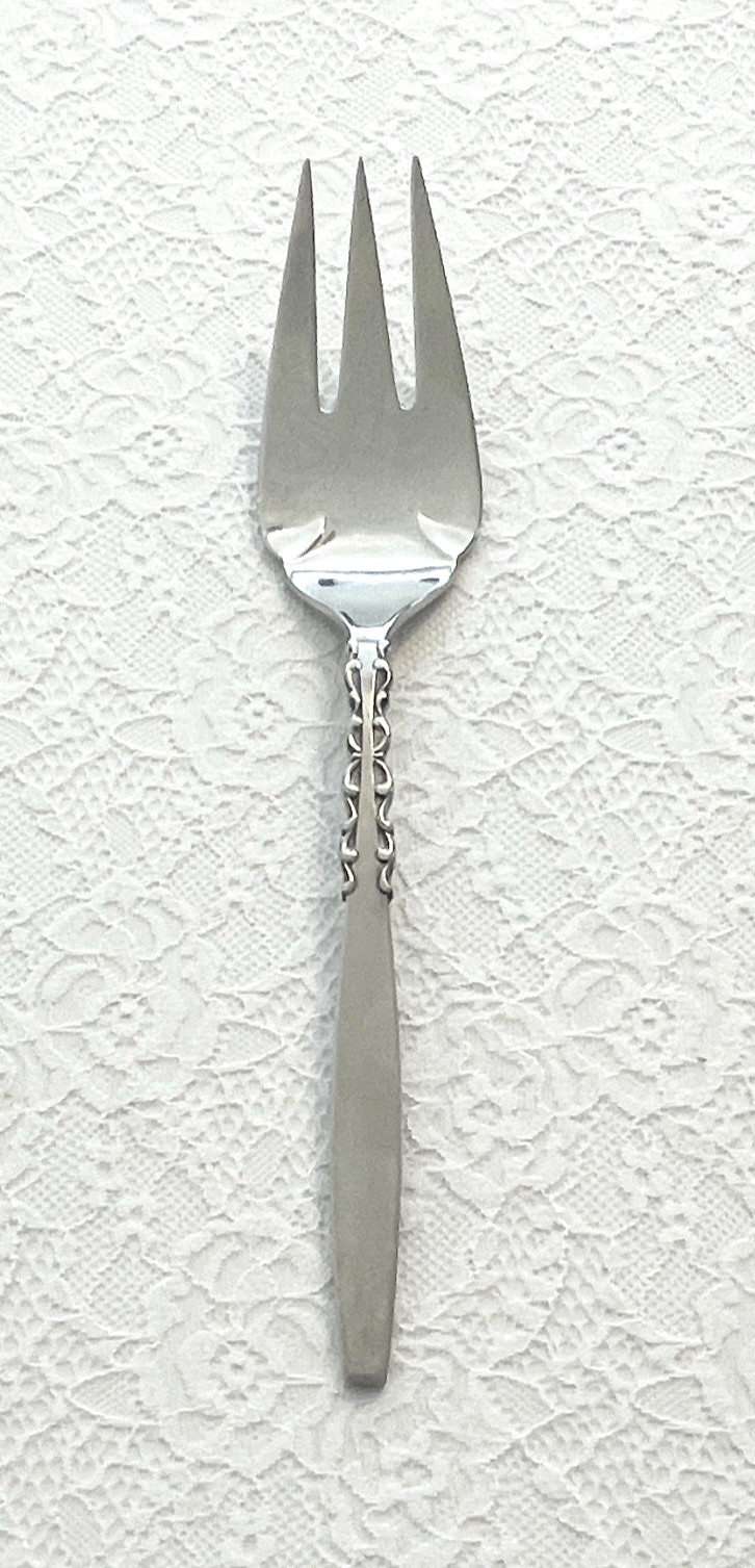 International Lyon ALHAMBRA Satin Stainless Cold Meat Fork *FREE SHIPPING* gallery