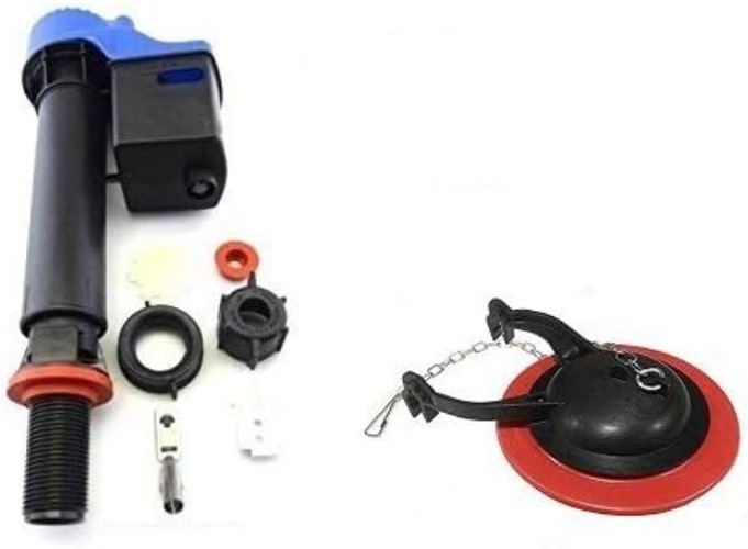 Universal Toilet Flapper Repair Kit with Adjustable Height and Flow Rate gallery