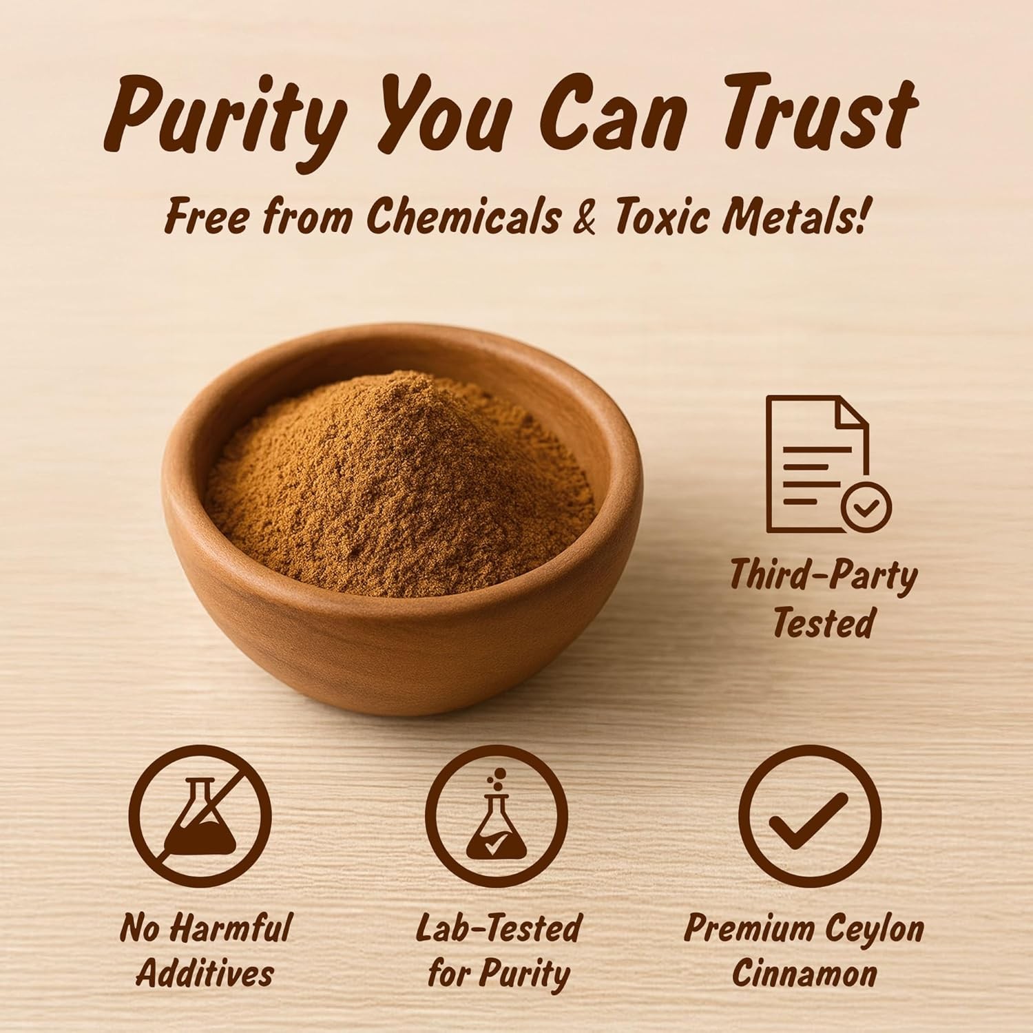Spice Profile USDA Organic Ceylon Cinnamon Powder, Lab Tested for 4oz gallery