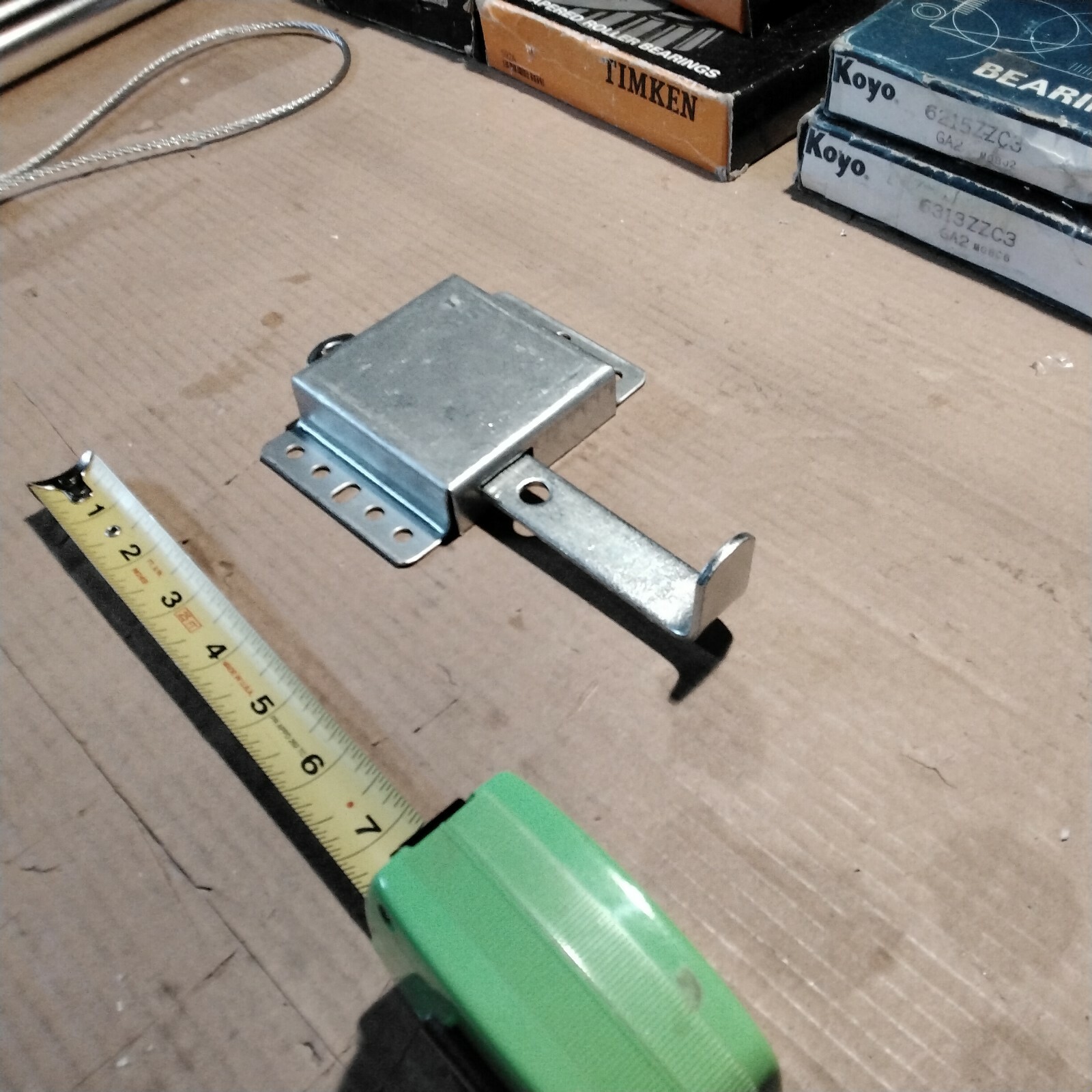 Garage Door Slide Lock / Latch. Commercial or Residential. 2" or 3" Track. gallery