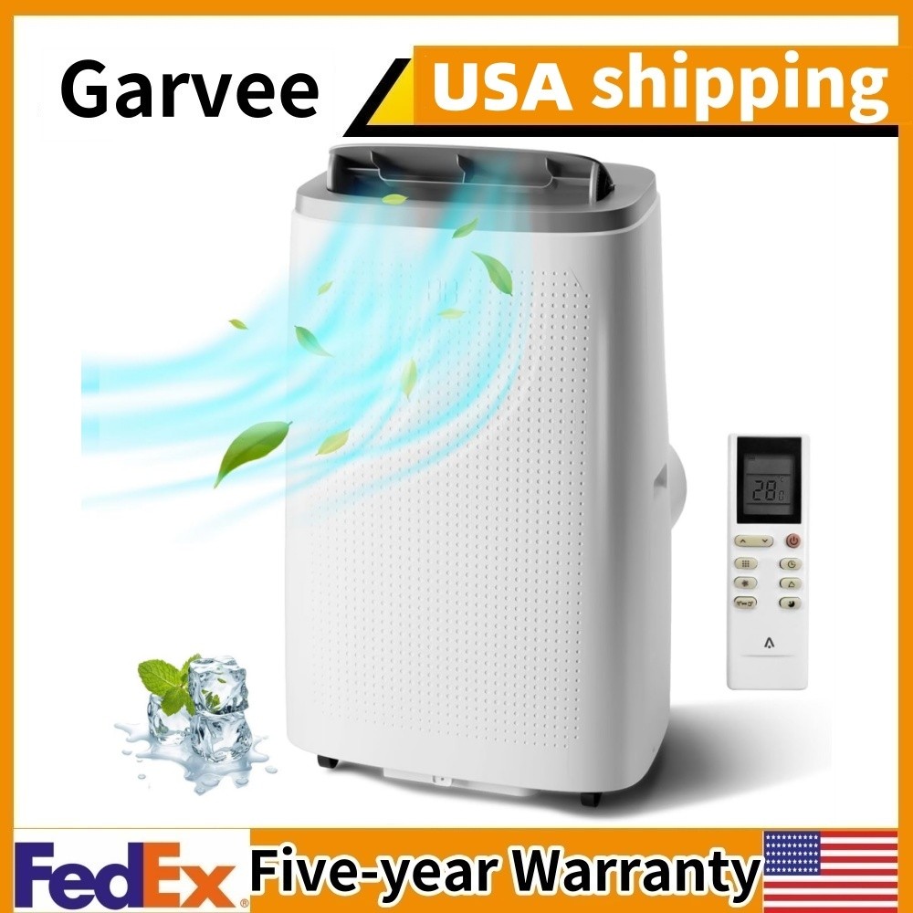 Portable Air Conditioner 14000BTU Cools Up to 750 Sq.ft 24H Timer Remote Control gallery