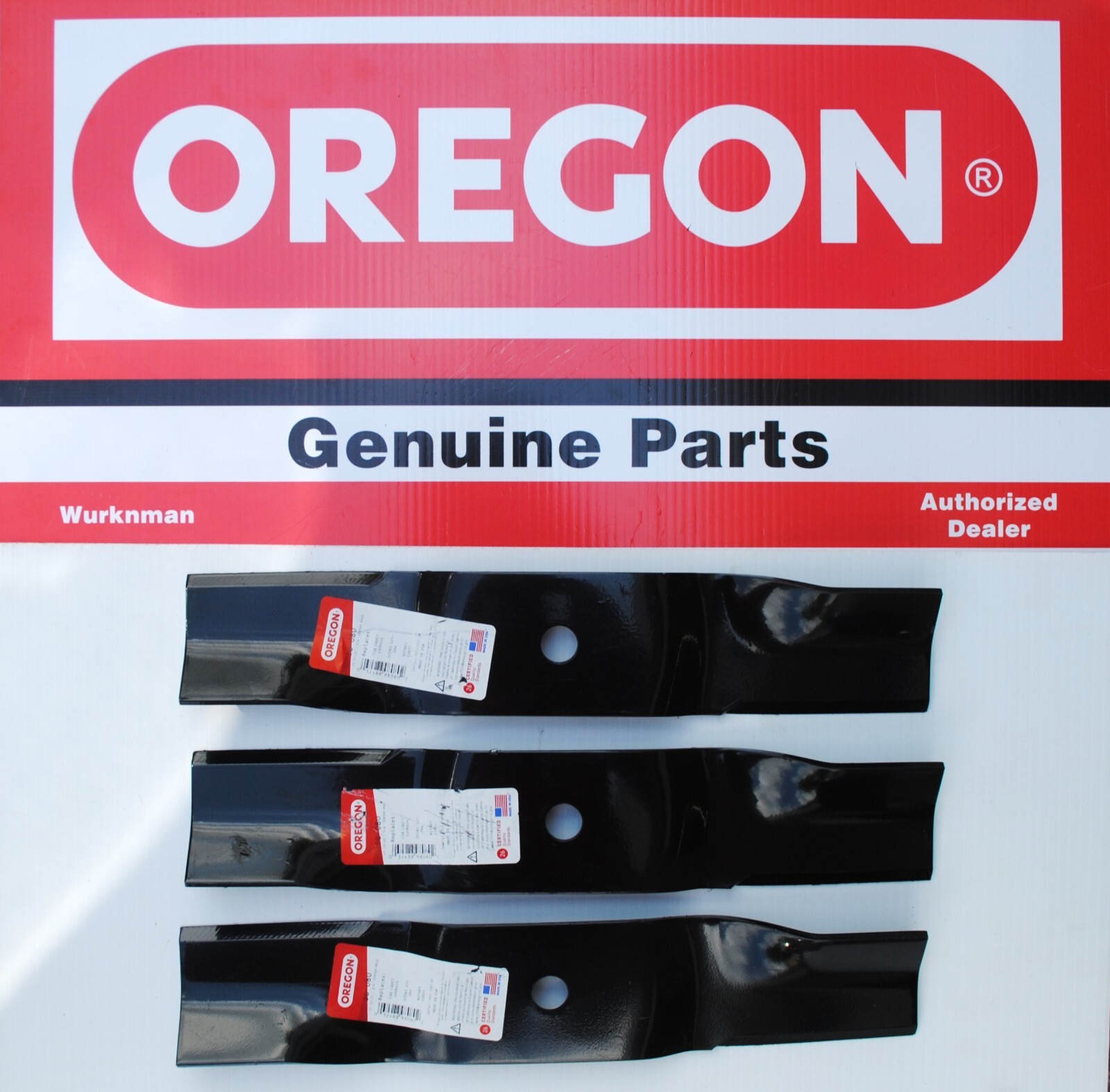 3 PK 98-080 16" Oregon Mower Blade Rep Cub Cadet 02005020 01008616 759-3939 gallery